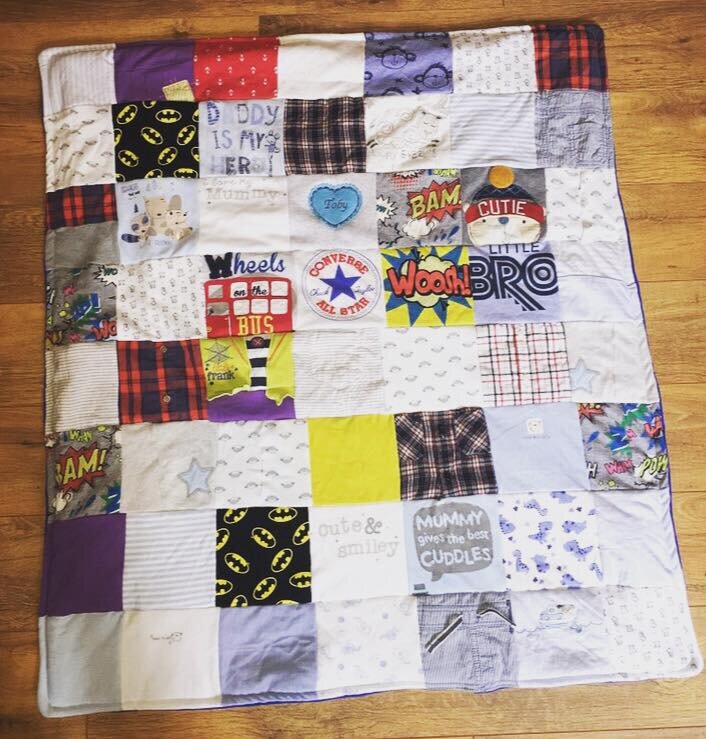 Cot size memory blanket