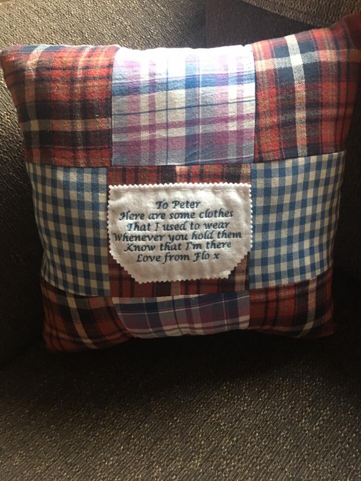 Patchwork Memory Cushion