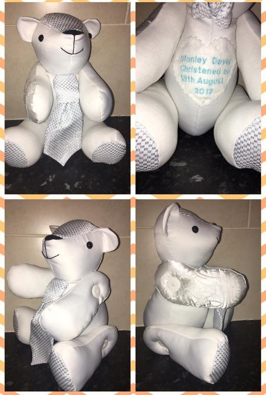 Christening memory teddy