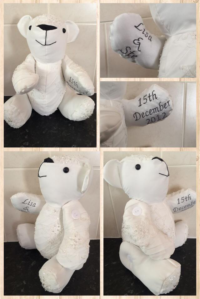 Wedding Dress Teddy