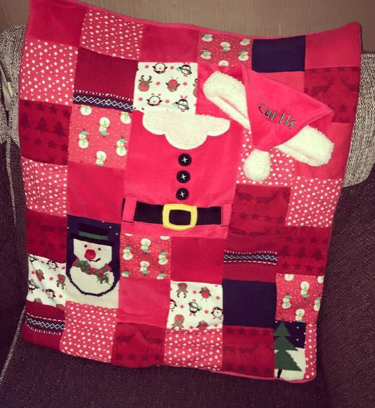 Christmas memory blanket
