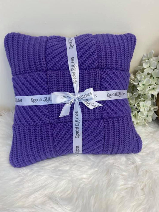 Patchwork Memory Cushion