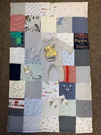 Cot size memory blanket