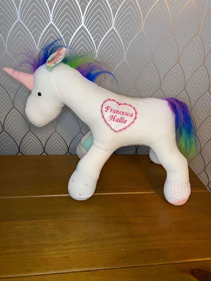 Unicorn Memory Keepsake