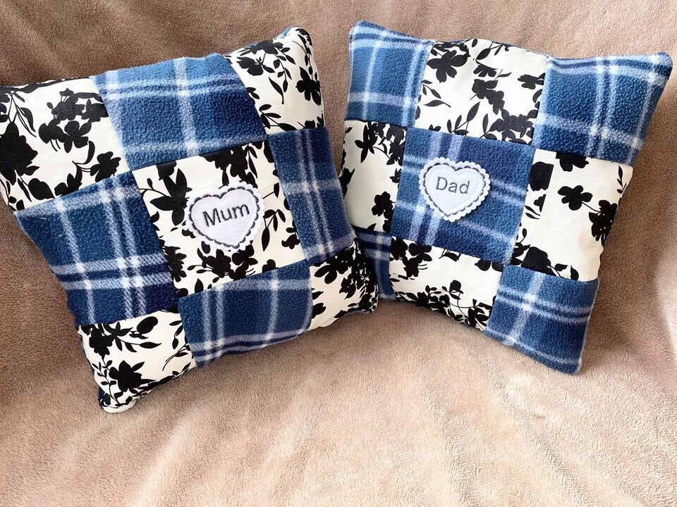 Patchwork Memory Cushion