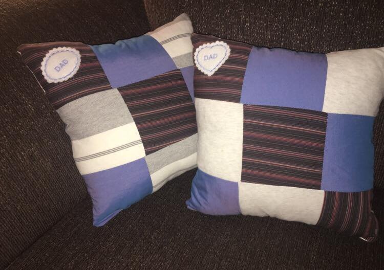 Patchwork Memory Cushion