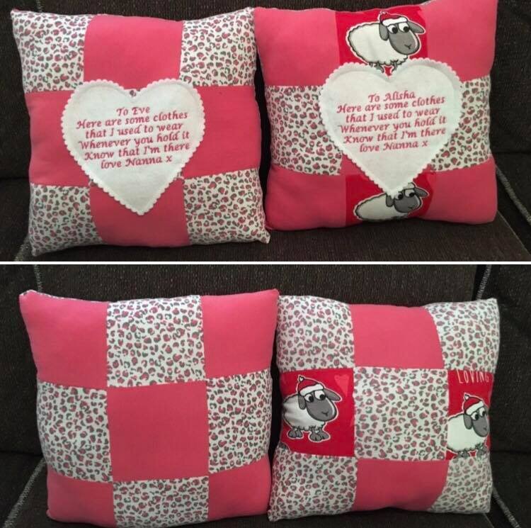 Patchwork Memory Cushion